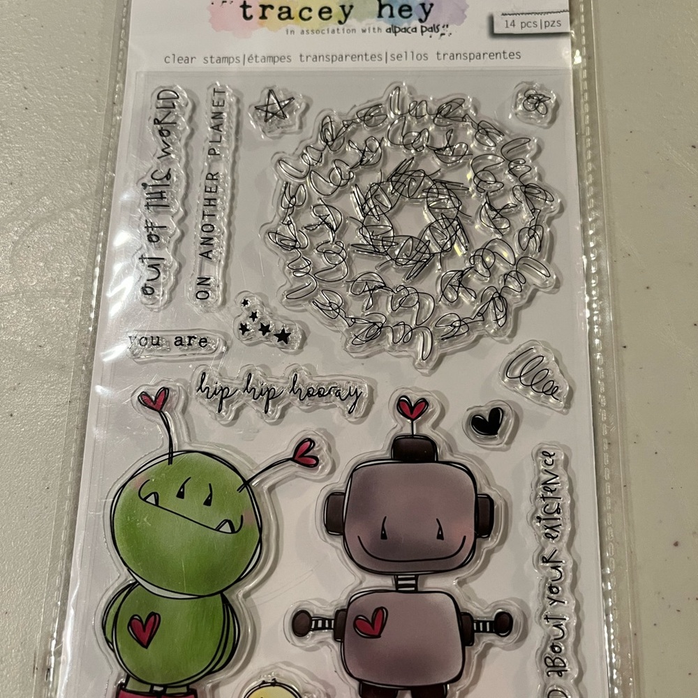 Clear Stamps Set - Multicolor - Picture 2 of 3